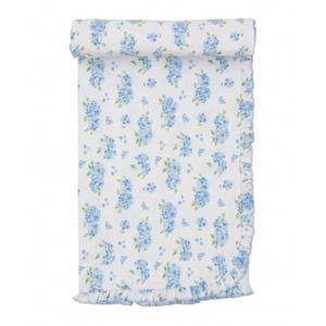 NEW KISSY KISSY baby's heavenly hydrangeas blanket in blue